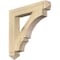 Ekena Millwork Balboa Arts & Crafts Rough Sawn Bracket, Douglas Fir, 4"W x 26"D x 26"H BKT04X26X26BOA03RDF - alternate 1
